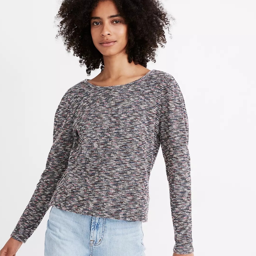 Madewell Knit Multi Color Sweater Top